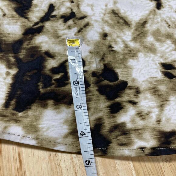 Samsoe Samsoe NWT Tea Shirt Top Camo Clay Size XXS Oversized Button Front Collar - Picture 12 of 14